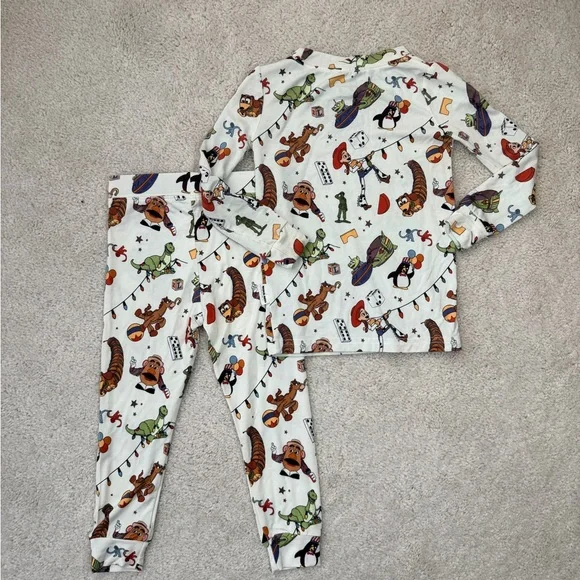 Magical Mamas Disneys Toy Story Kids 2 Piece Long Sleeve Pajama Set - Picture 9 of 9